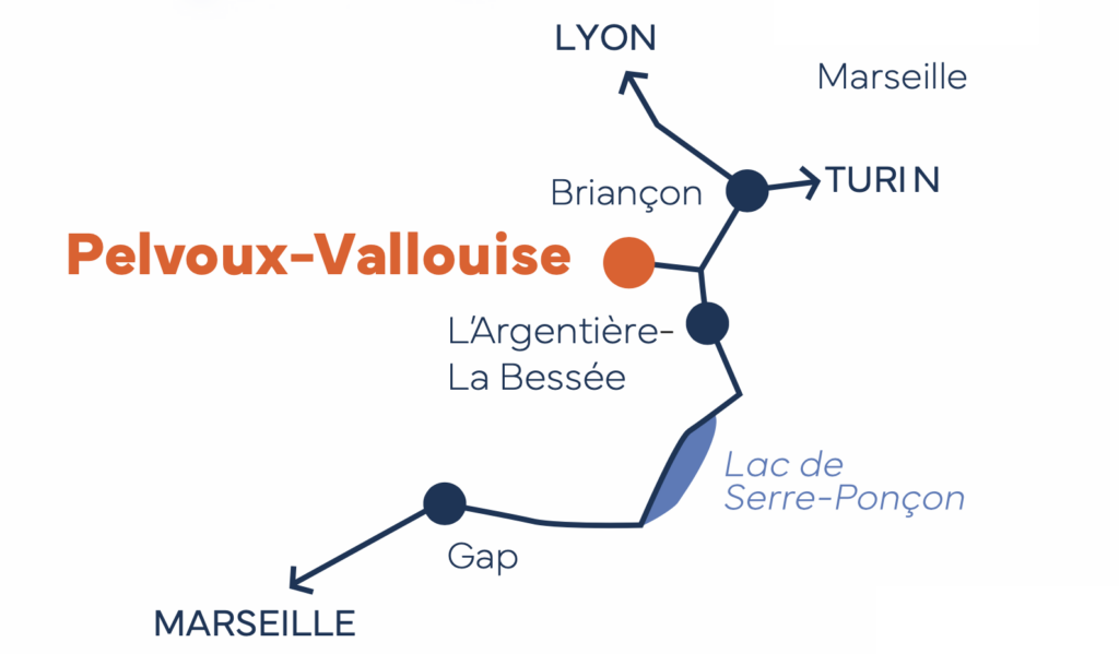 comment venir à Pelvoux vallouise